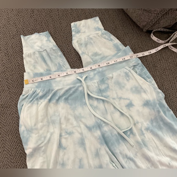 Victoria Secret Sky Blue Tie-Dye Joggers, Small - Picture 4 of 6